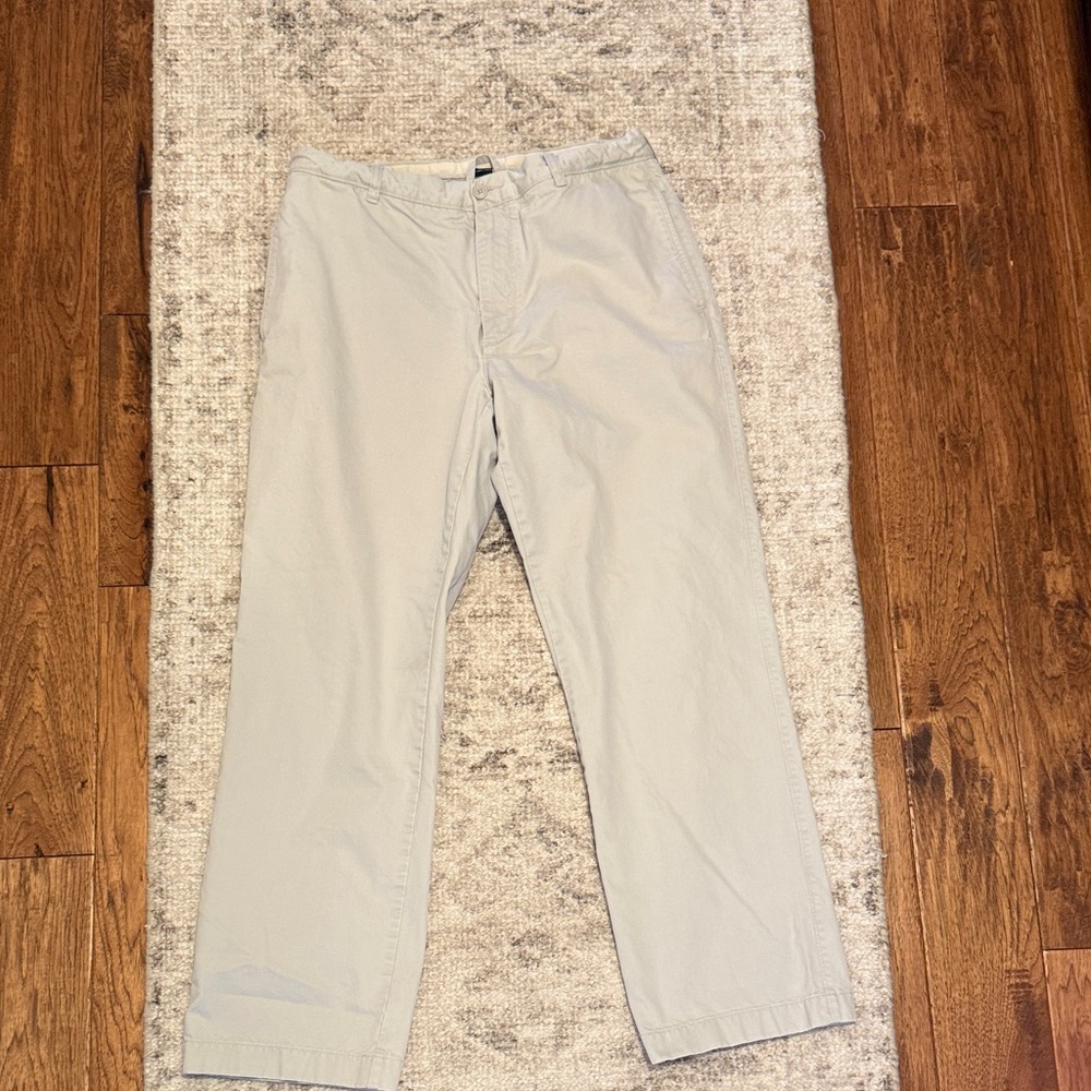 J. Crew Men's Light Gray/Stone  Chinos